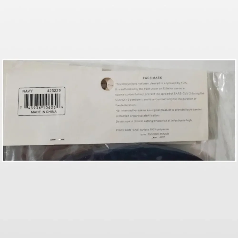 New Adult Face Masks Neoprene
